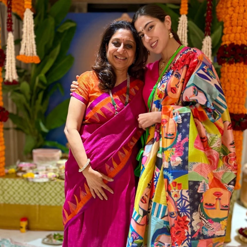 Sara Ali Khan injects a playful twist into her pink kurta set with a unique, one-of-a-k...