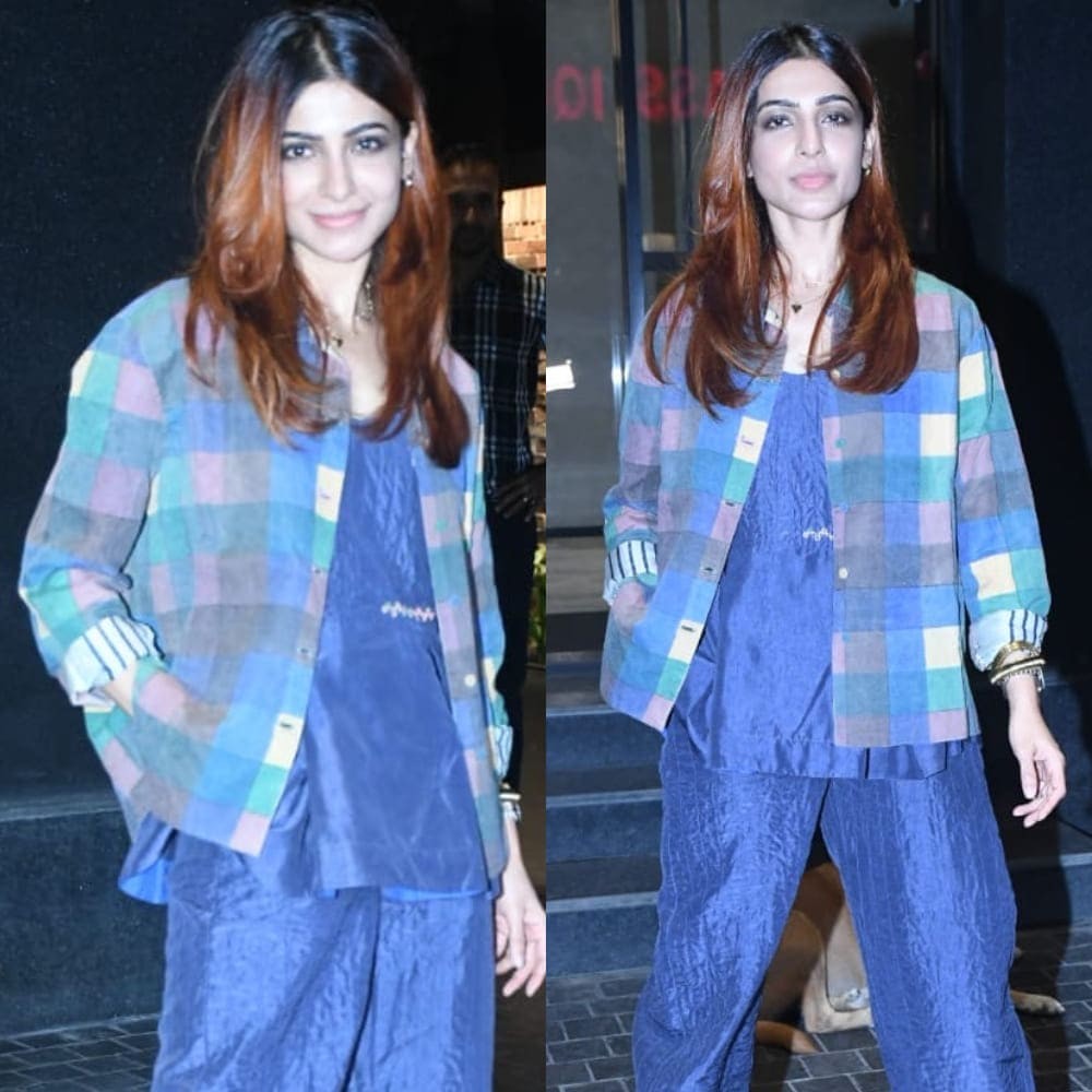 Samantha Ruth Prabhu gives us cues on how to layer up in style this winter with her Rs ...