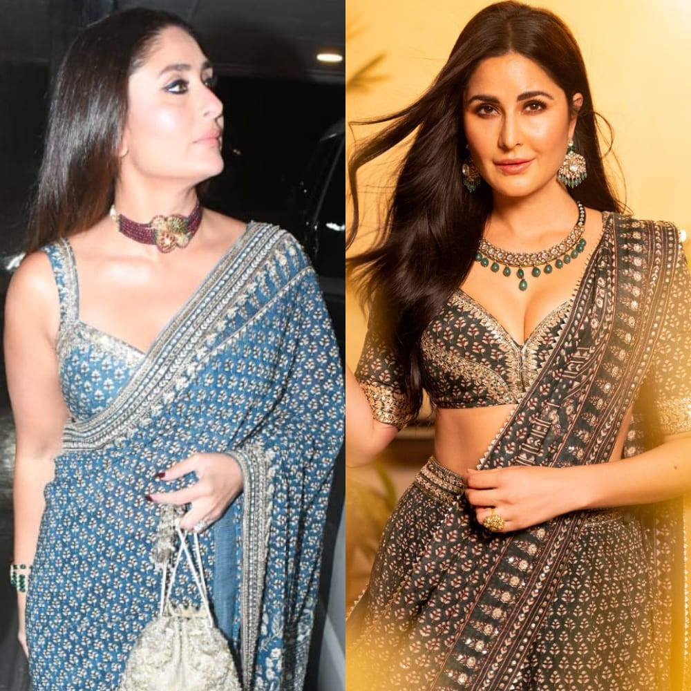 Kareena Kapoor and Katrina Kaif fashion face-off: Who styled the Abjini printed ethnic ...