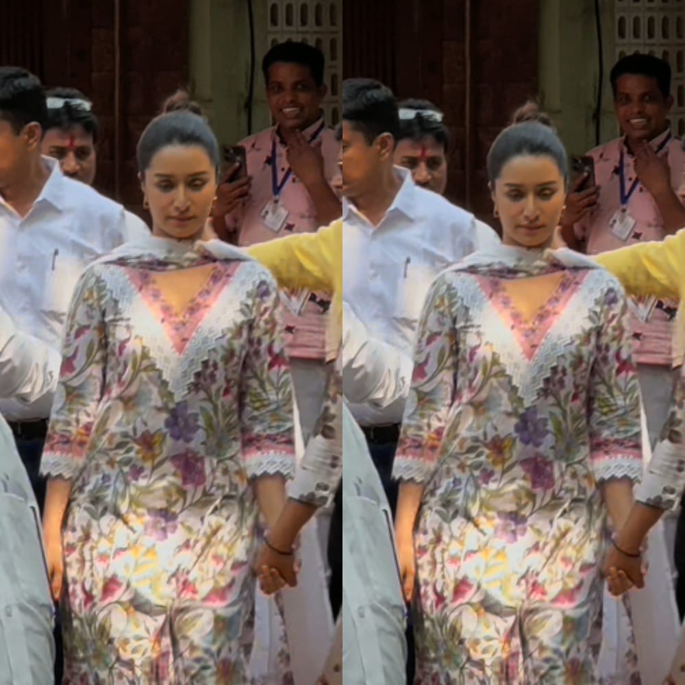 Shraddha Kapoor breaks all the fancy fashion rules and turns heads with her simple trad...