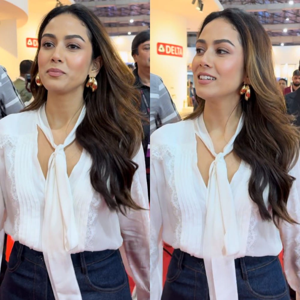 Mira Kapoor gives denim a stylish upgrade, pairing white top with stunning skirt worth ...