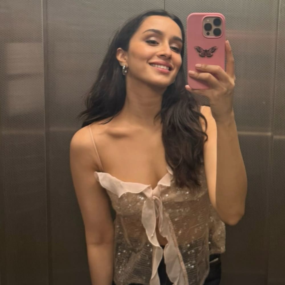 Shraddha Kapoor looks DAMN HOT in her pink sequin top; It's exactly what our party clos...