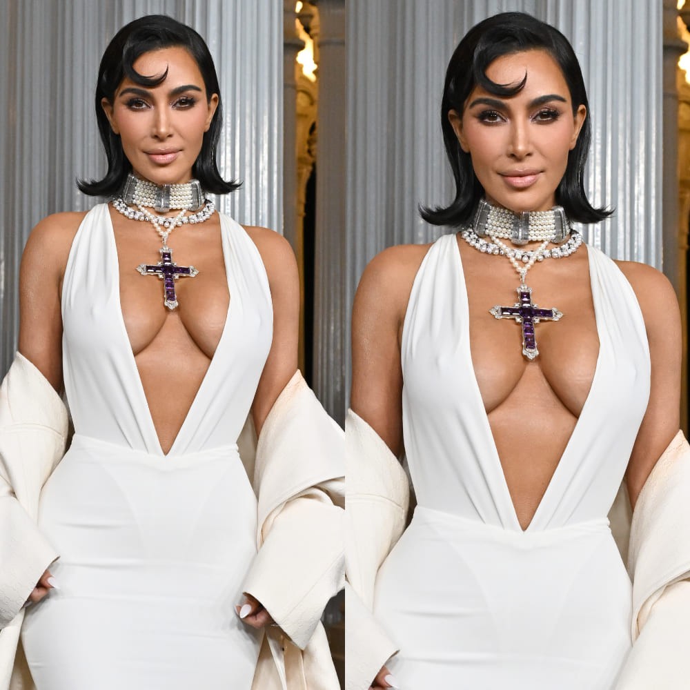 Kim Kardashian serves a jaw-dropping look as she wears Princess Diana’s iconic Rs 1,66,07,594 cross necklace with Gucci gown Kim Kardashian serves a jaw-dropping look as she wears Princess Diana’s iconic Rs 1,66,07,594 cross necklace with Gucci gown