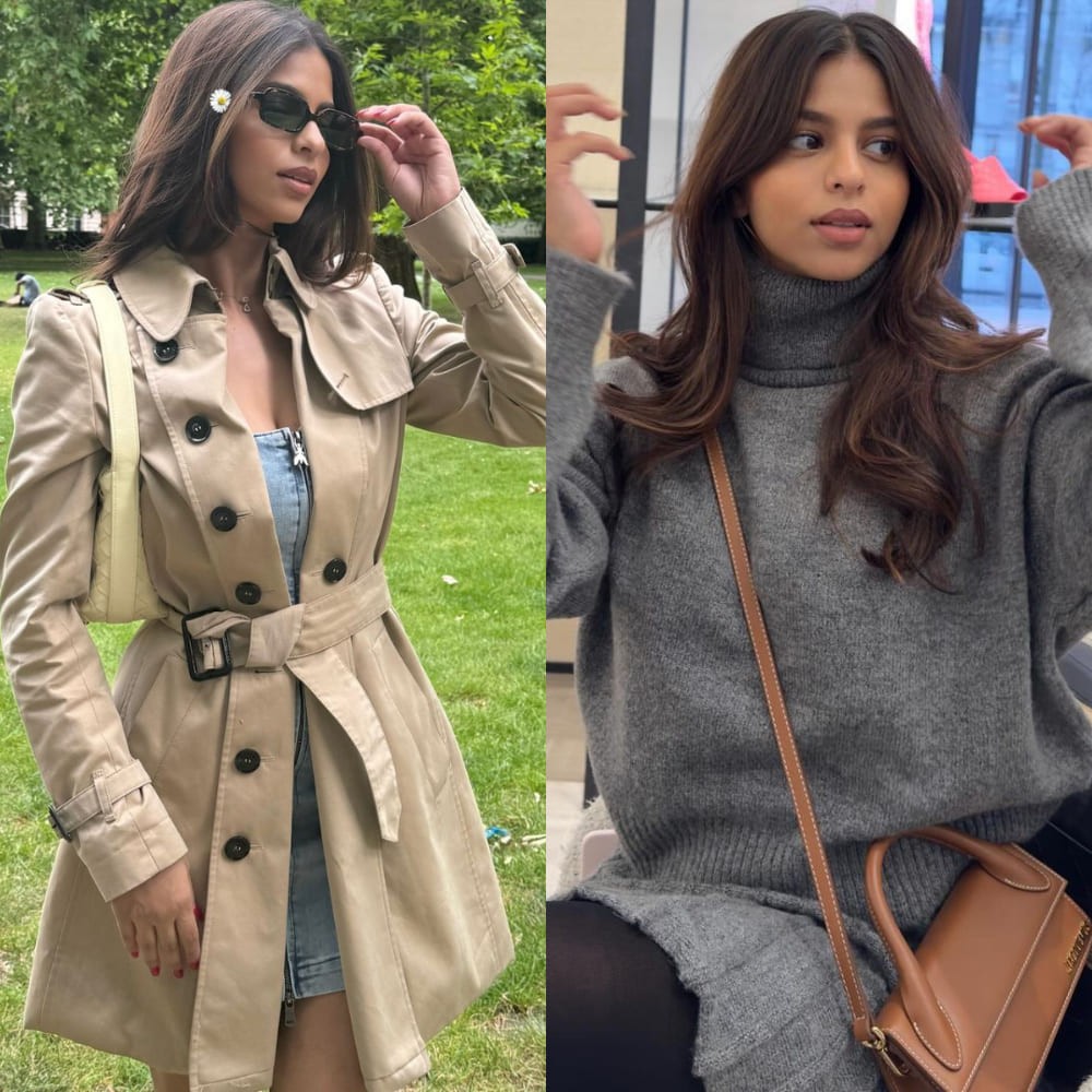 From trench coats to turtlenecks: 4 Suhana Khan-inspired winter outfits to elevate your...