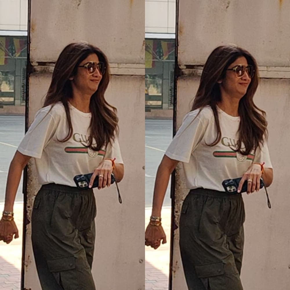 Shilpa Shetty’s true Gen-Z style Gucci T-shirt and olive pants prove she slays both fan...