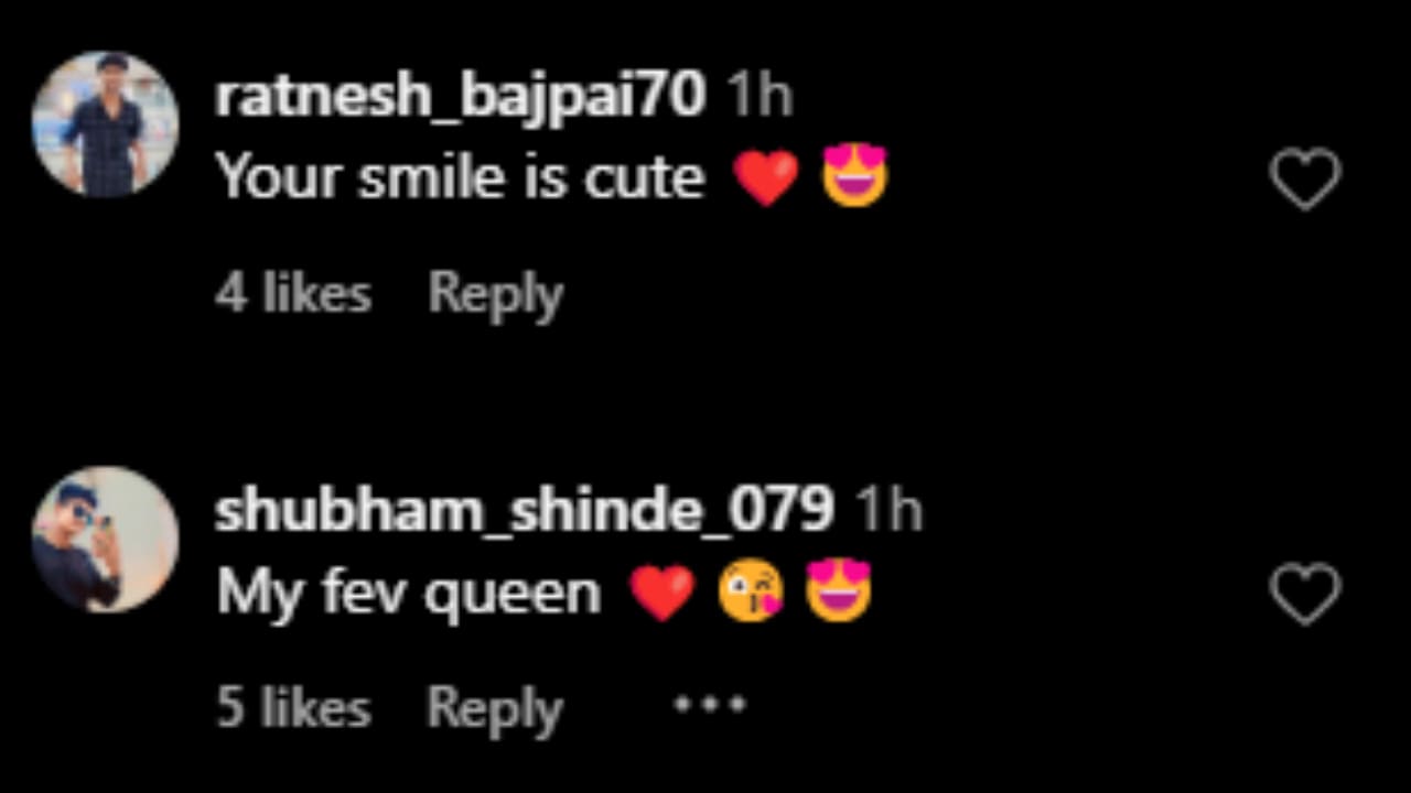 Fan reactions to Rashmika Mandanna's new post (PC: Rashmika Mandanna, Instagram)