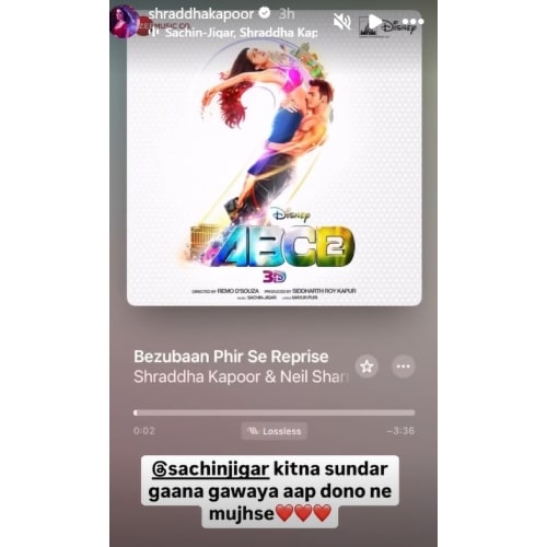 PC: Shraddha Kapoor on Instagram