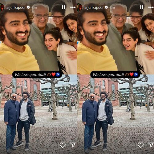Picture Courtesy: Arjun Kapoor IG story
