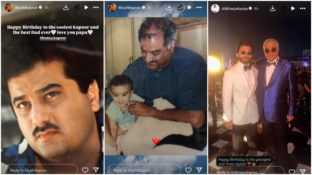 Picture Courtesy: Khushi Kapoor/Shikhar Pahariya/IG stories