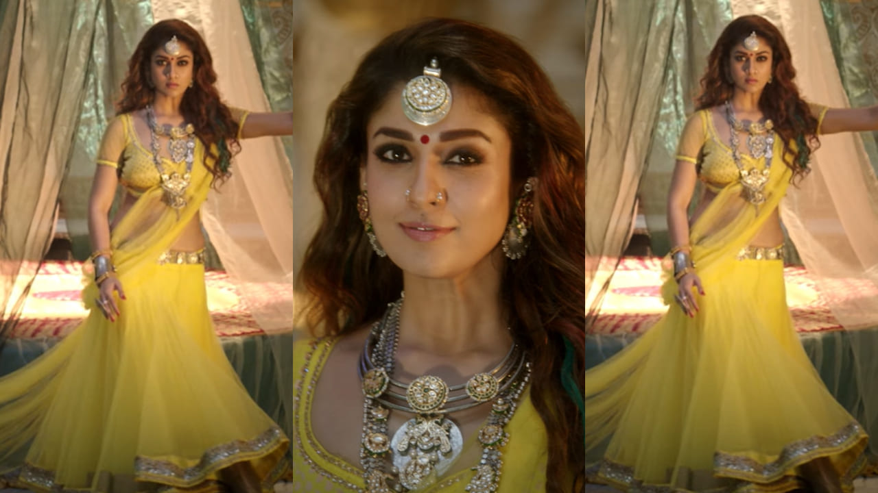 Nayanthara in lehenga sale