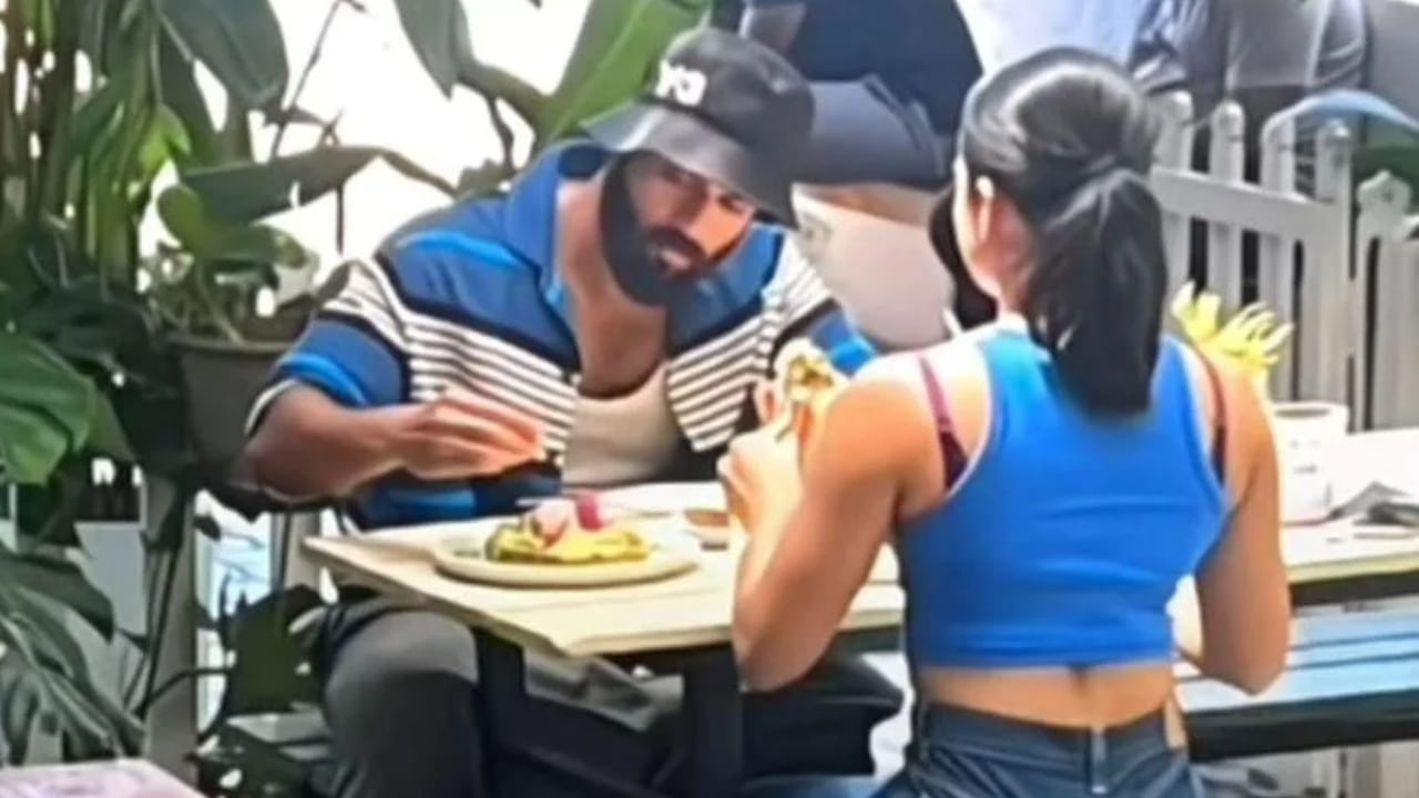 Vijay and Rashmika on a lunch date