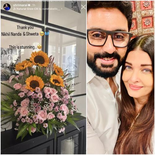 Pic Courtesy: Shrima Rai and Aishwarya Rai Instagram