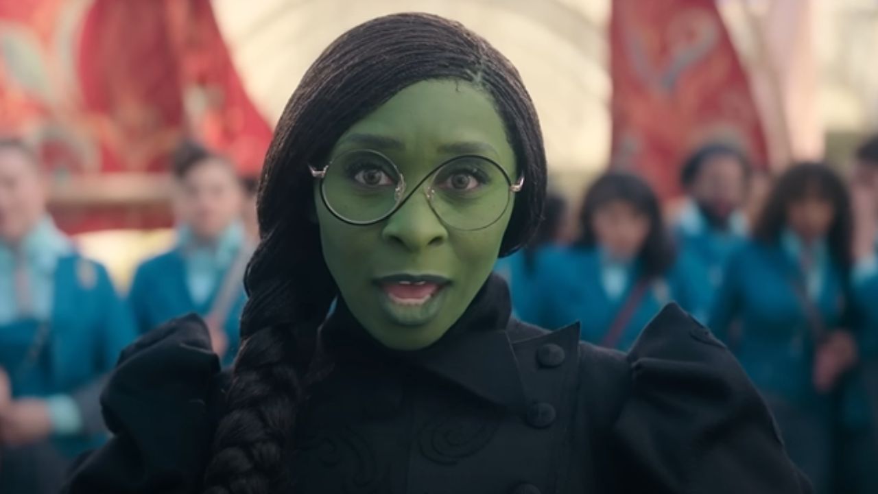 Cynthia Erivo in Wicked (via YouTube/Universal Pictures)