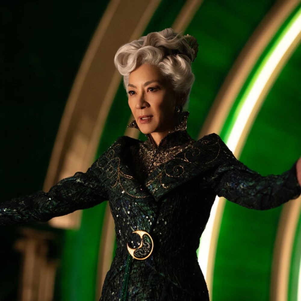 EXCLUSIVE: Michelle Yeoh Shares Candid Thoughts on Wicked's Singing Part With Ariana Grande and Cynthia Erivo: Says 'Please Don’t Cringe' EXCLUSIVE: Michelle Yeoh Shares Candid Thoughts on Wicked's Singing Part With Ariana Grande and Cynthia Erivo: Says 'Please Don’t Cringe'