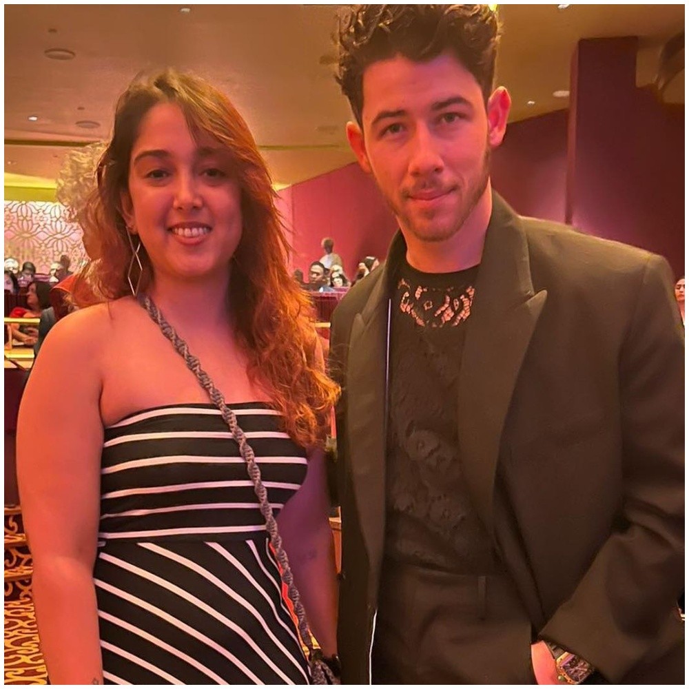 EXCLUSIVE: Aamir Khan's daughter Ira recalls posing with Nick Jonas at NMACC gala 2023;... EXCLUSIVE: Aamir Khan's daughter Ira recalls posing with Nick Jonas at NMACC gala 2023;...
