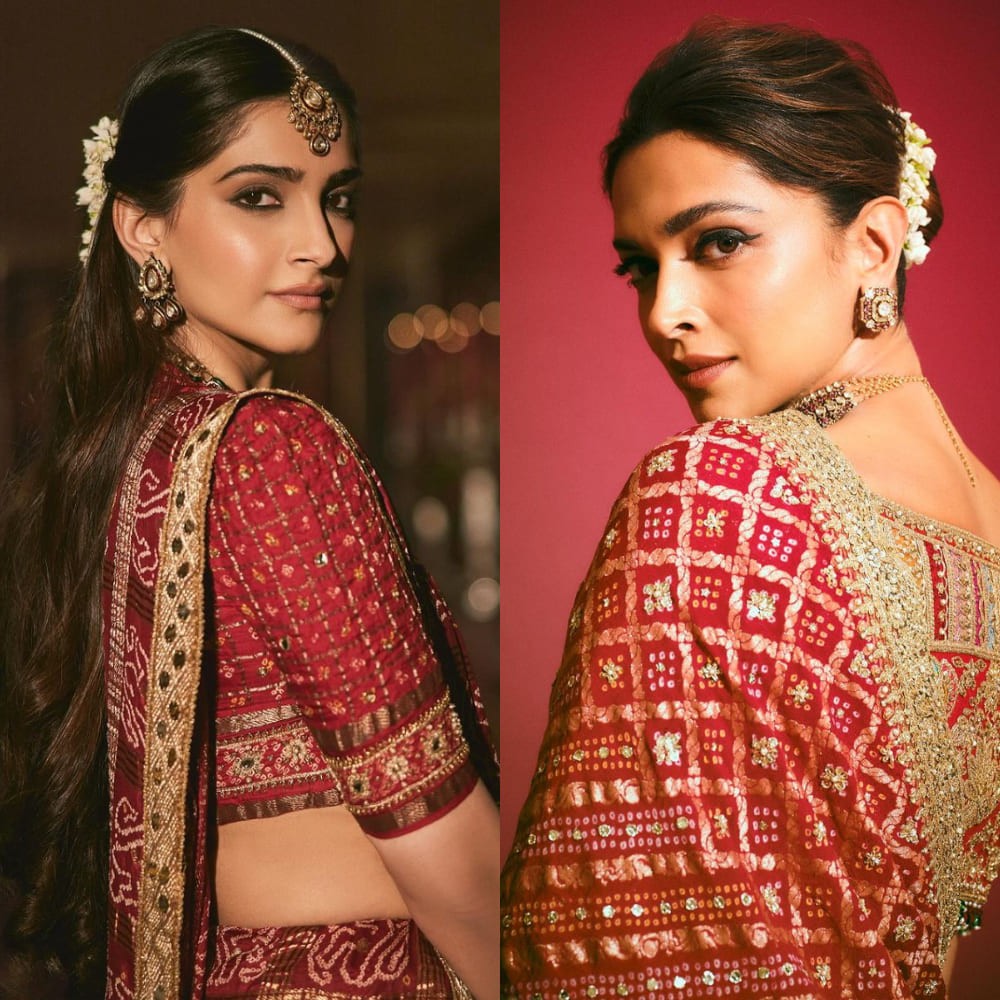 4 best ways to style Gharchola saree looks for Gujarati wedding: Sonam Kapoor, Deepika ...