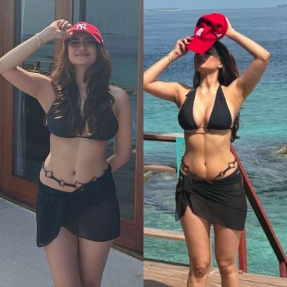 Palak Tiwari in black bikini is making us all crave an exotic beach vacation ASAP  Palak Tiwari in black bikini is making us all crave an exotic beach vacation ASAP