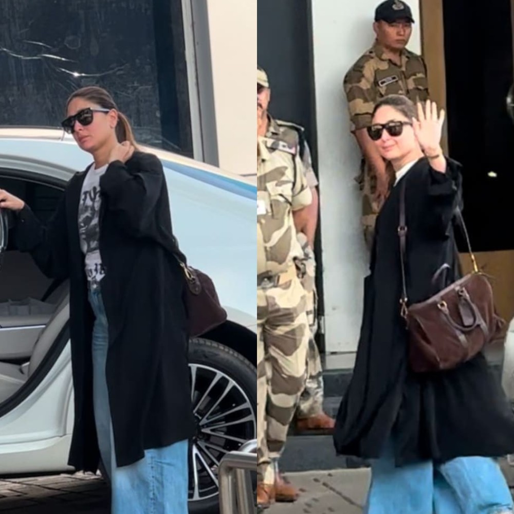 Kareena Kapoor sticks to her mantra ‘Travel in style’, slays a casual airport look in c... Kareena Kapoor sticks to her mantra ‘Travel in style’, slays a casual airport look in c...