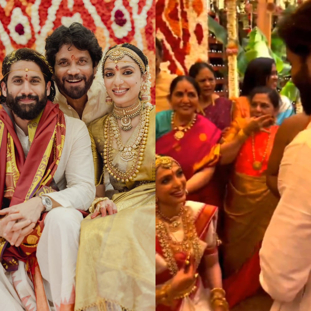 VIRAL VIDEO: Sobhita Dhulipala gets teary eyed as Naga Chaitanya ties mangalsutra; See ... VIRAL VIDEO: Sobhita Dhulipala gets teary eyed as Naga Chaitanya ties mangalsutra; See ...