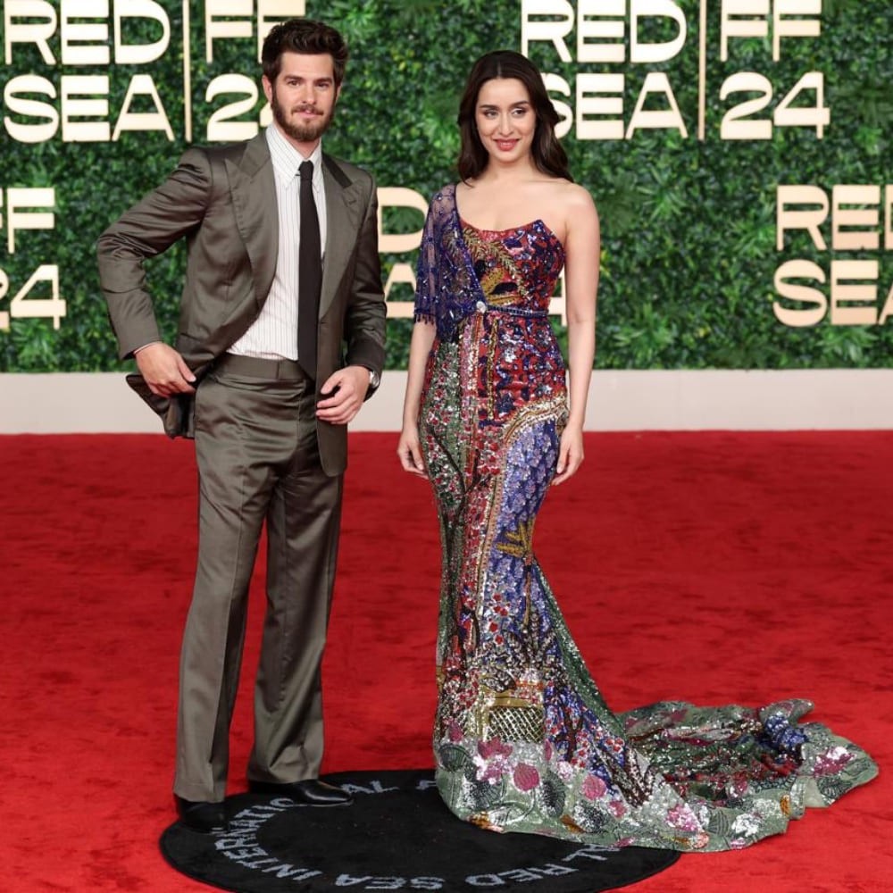 Shraddha Kapoor’s multicolored gown look at the Red Sea Film Festival has us humming, “... Shraddha Kapoor’s multicolored gown look at the Red Sea Film Festival has us humming, “...