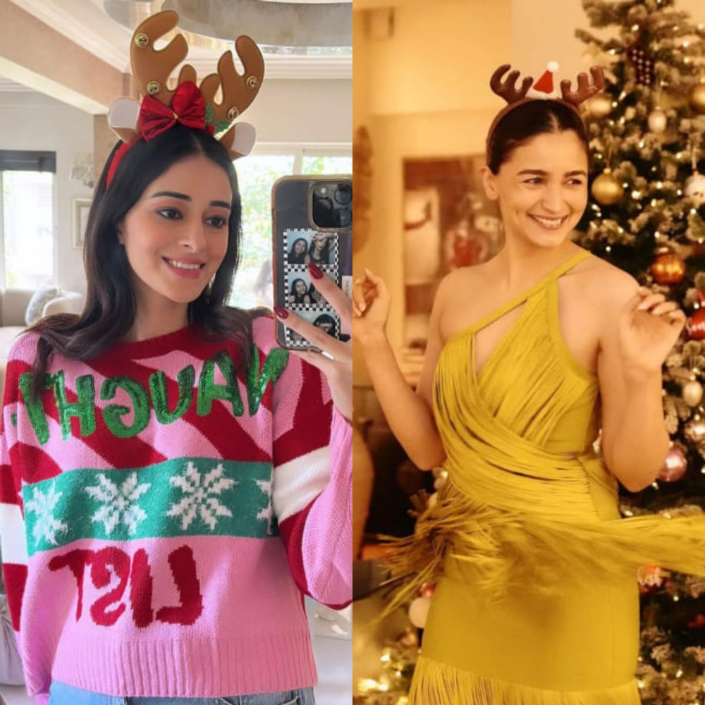 5 glam Christmas outfit ideas inspired by Alia Bhatt, Ananya Panday, and more to sparkl...