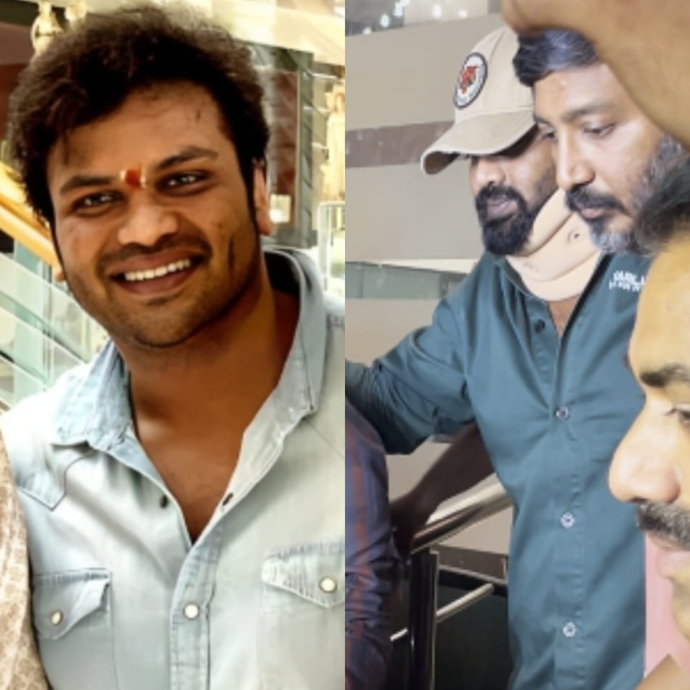 WATCH: Manchu Manoj gets spotted with multiple injuries at hospital amid alleged feud w... WATCH: Manchu Manoj gets spotted with multiple injuries at hospital amid alleged feud w...
