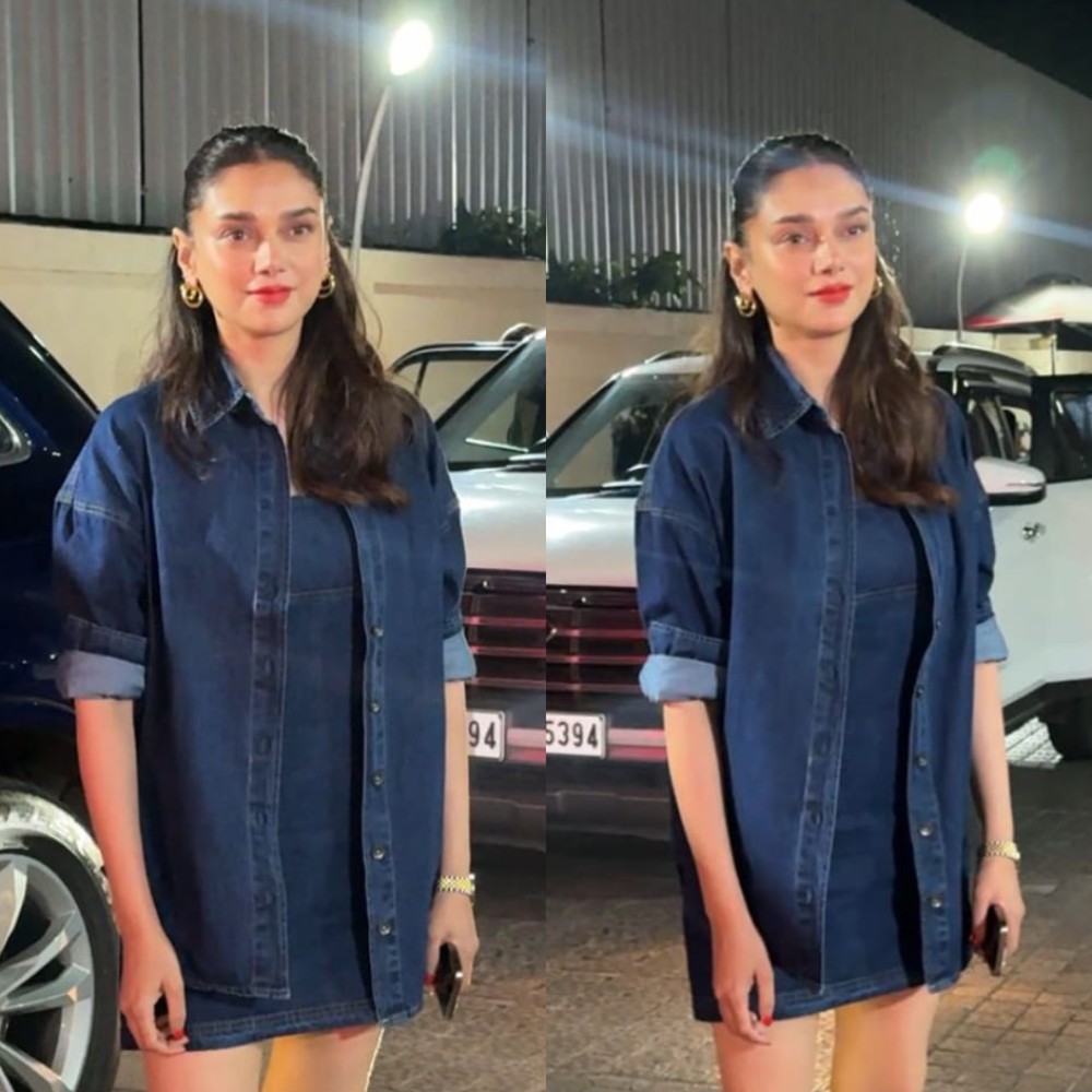  Aditi Rao Hydari redefines denim-on-denim with an effortless yet game-changing twist t...