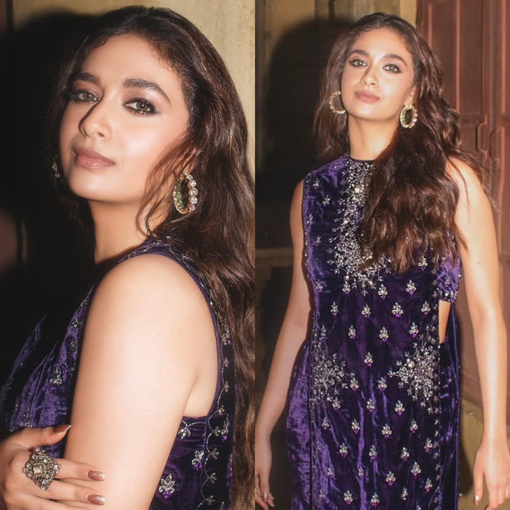 Keerthy Suresh's purple velvet suit worth Rs 98,000 is the royal treat we all need this...