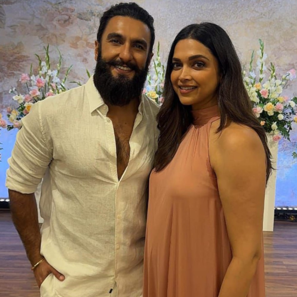 Deepika Padukone flaunts post-pregnancy glow in custom Gauri & Nainika dress, shares sp...