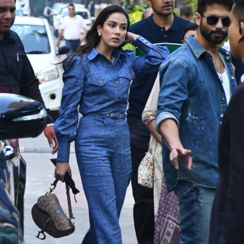Mira Kapoor's denim co-ord set worth Rs 77,466, is the perfect outfit to bookmark for y...