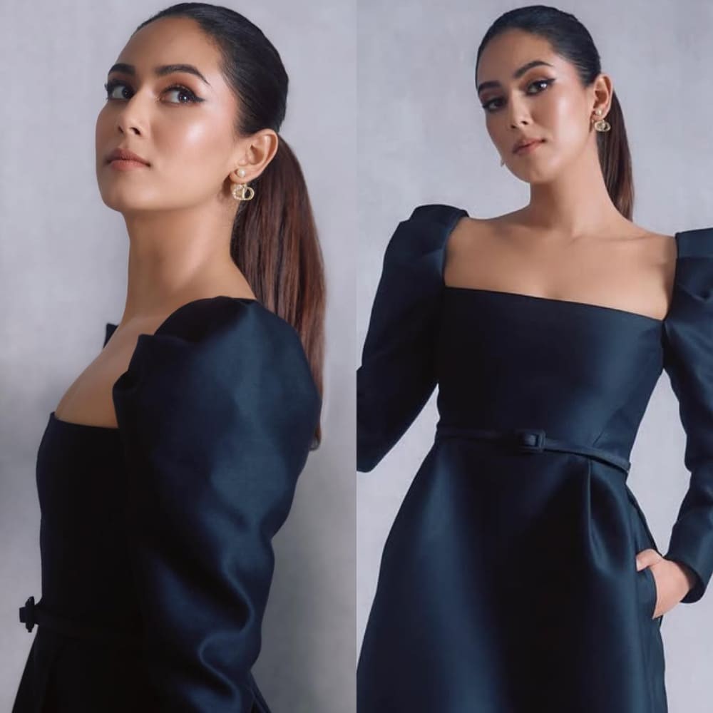 Mira Kapoor flares up weekend drama in head-to-toe Dior ft blue belted dress, paired wi...