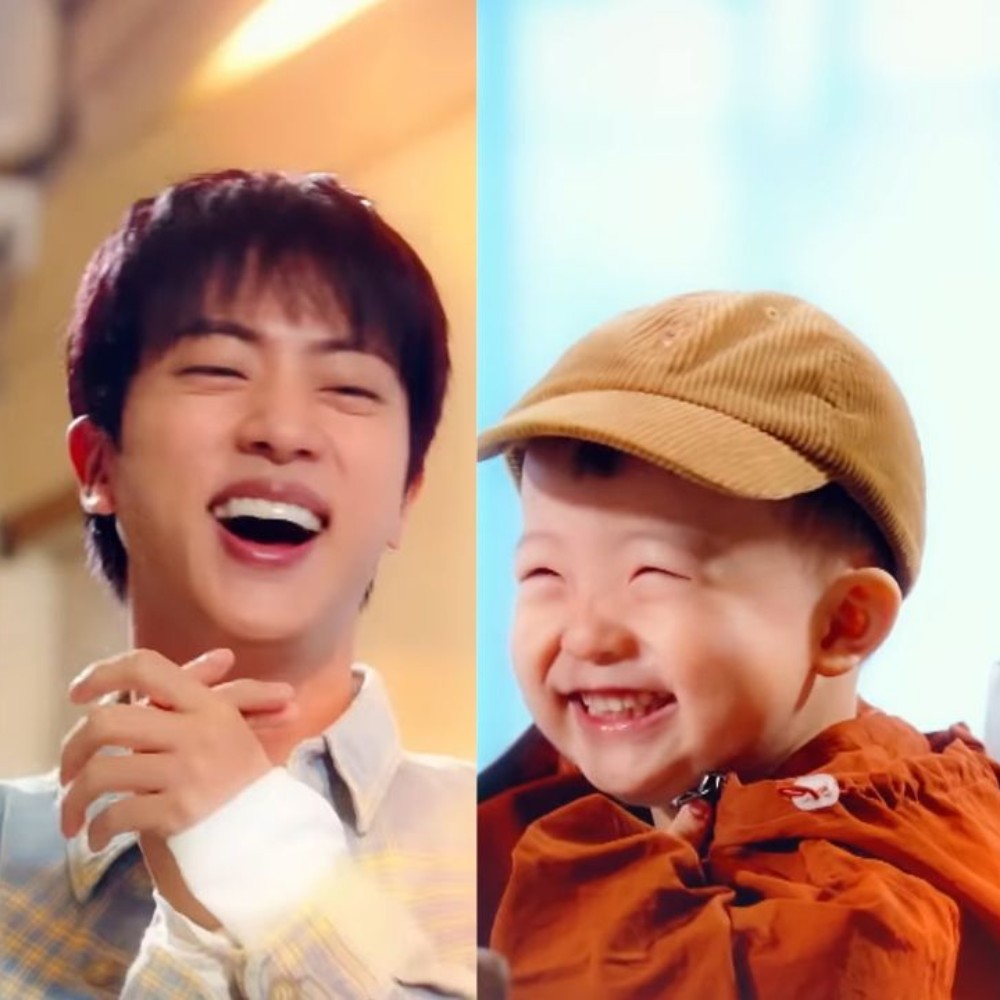 BTS' Jin goes on playful date with child YouTube star Taeha, channels his fatherly side... BTS' Jin goes on playful date with child YouTube star Taeha, channels his fatherly side...