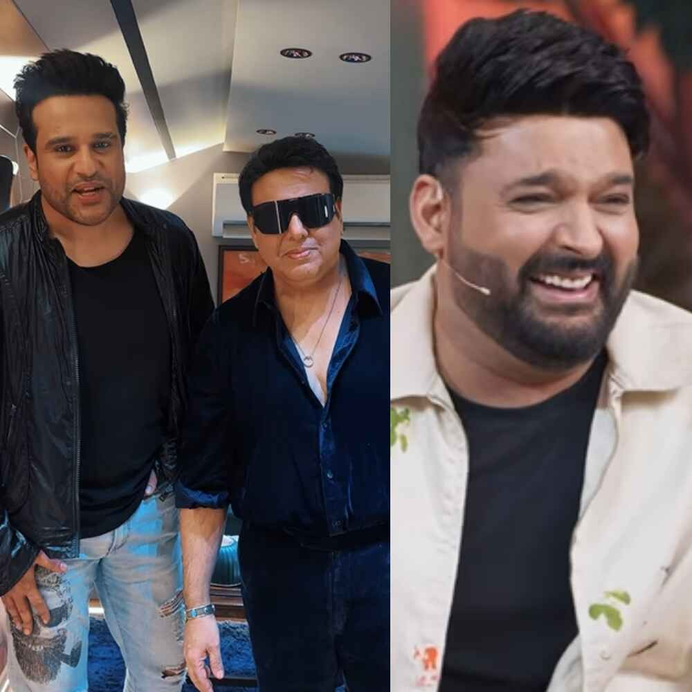 Krushna Abhishek questions Govinda about Sunita Ahuja's absence on The Great Indian Kap... Krushna Abhishek questions Govinda about Sunita Ahuja's absence on The Great Indian Kap...