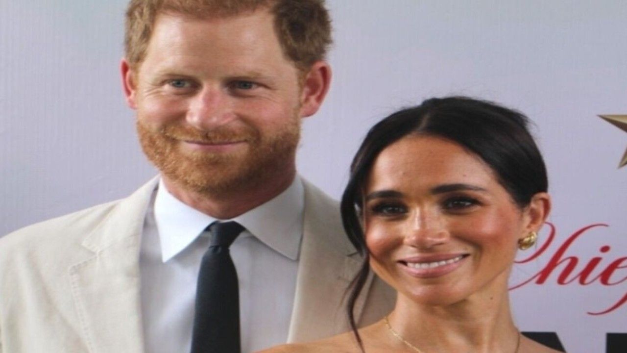 Prince Harry and Meghan Markle (via Getty Images)