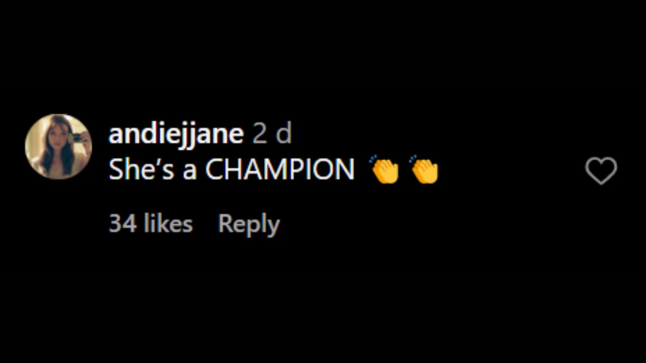 Comment from Sydney Sweeney's post