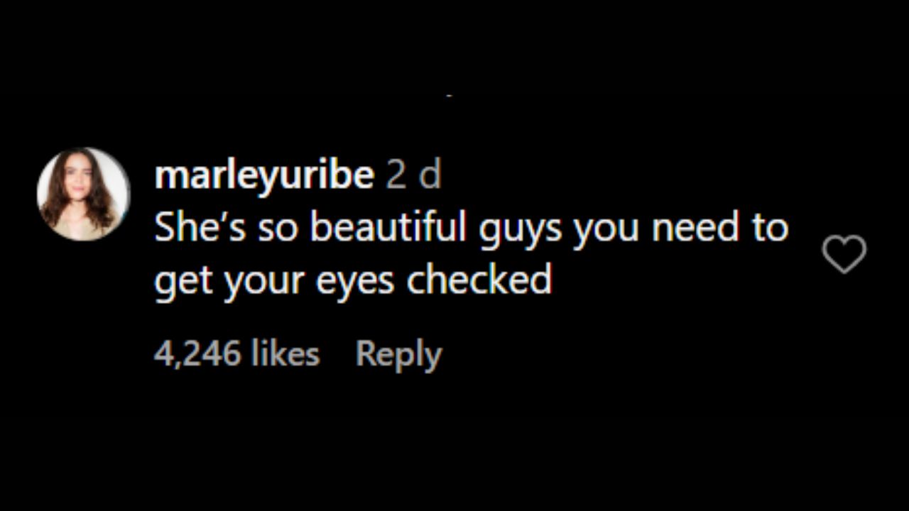 Comment from Sydney Sweeney's post