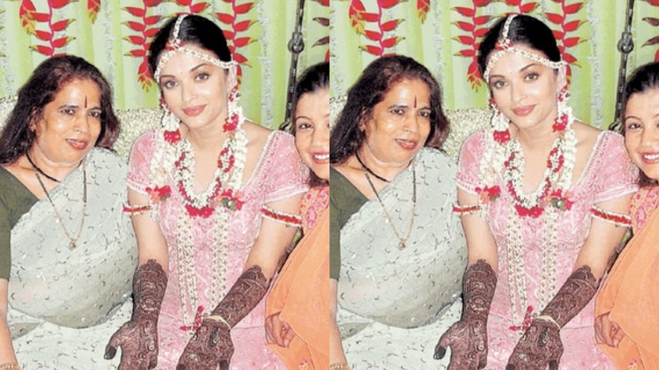 When Aishwarya Rai Bachchan ditched mainstream green mehendi look for pastel, elevated with floral jewelry