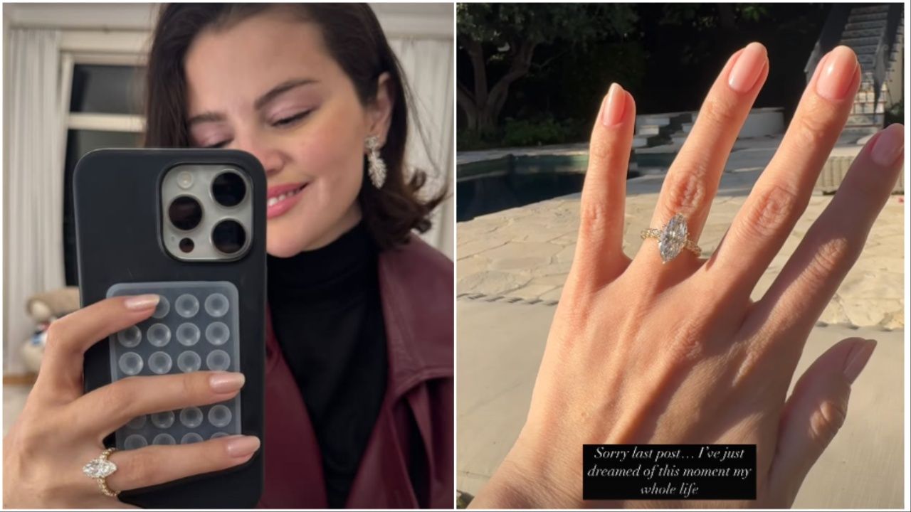 Selena Gomez shares fresh set of engagement ring pictures 