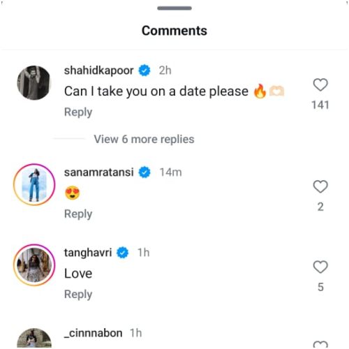 Pic Courtesy: Mira Kapoor Instagram Pic Courtesy: Mira Kapoor Instagram