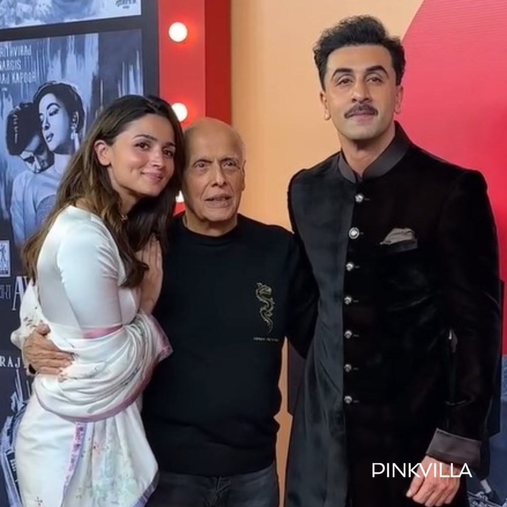 Alia Bhatt plants sweet kiss on dad Mahesh Bhatt’s cheeks, Ranbir Kapoor greets FIL wit... Alia Bhatt plants sweet kiss on dad Mahesh Bhatt’s cheeks, Ranbir Kapoor greets FIL wit...