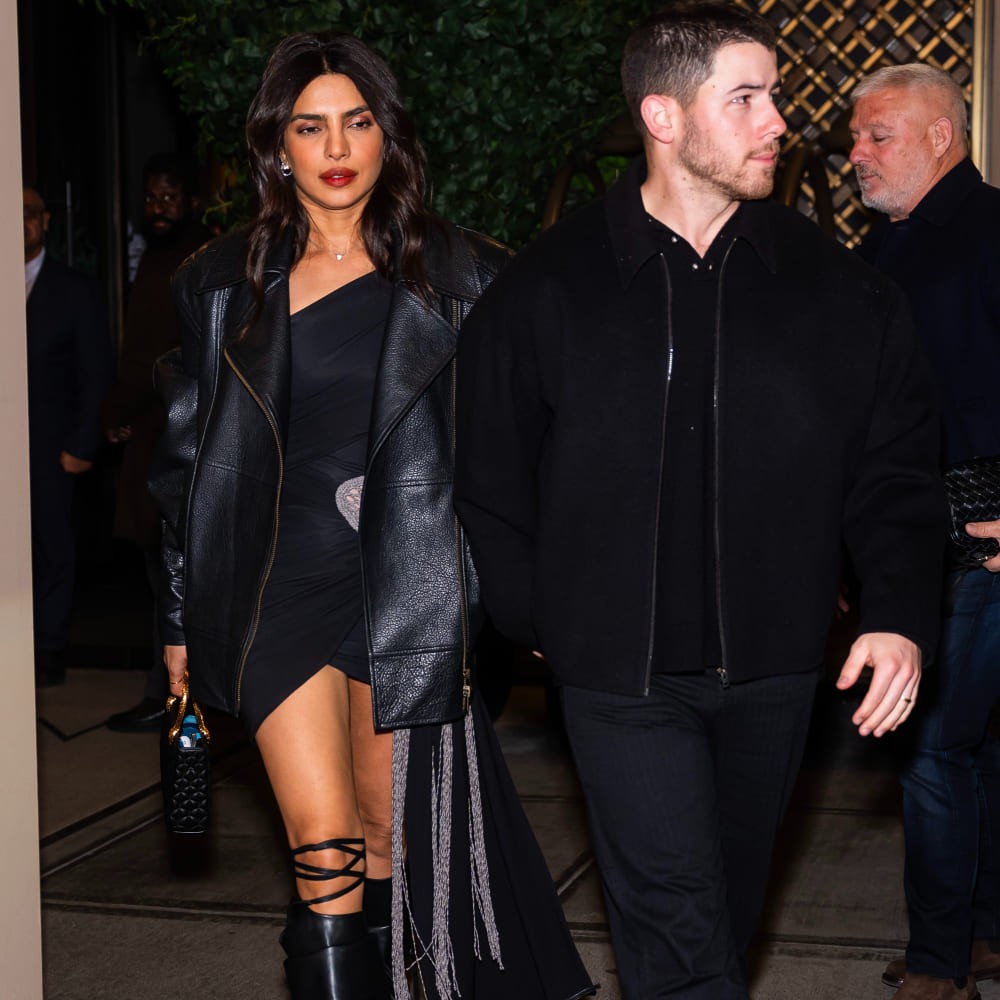 Priyanka Chopra brings the heat to her anniversary dinner with Nick Jonas in bodycon d...  Priyanka Chopra brings the heat to her anniversary dinner with Nick Jonas in bodycon d...