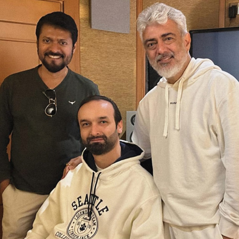 Ajith Kumar wraps up dubbing for Vidaamuyarchi in Azerbaijan ahead of film's release on... Ajith Kumar wraps up dubbing for Vidaamuyarchi in Azerbaijan ahead of film's release on...