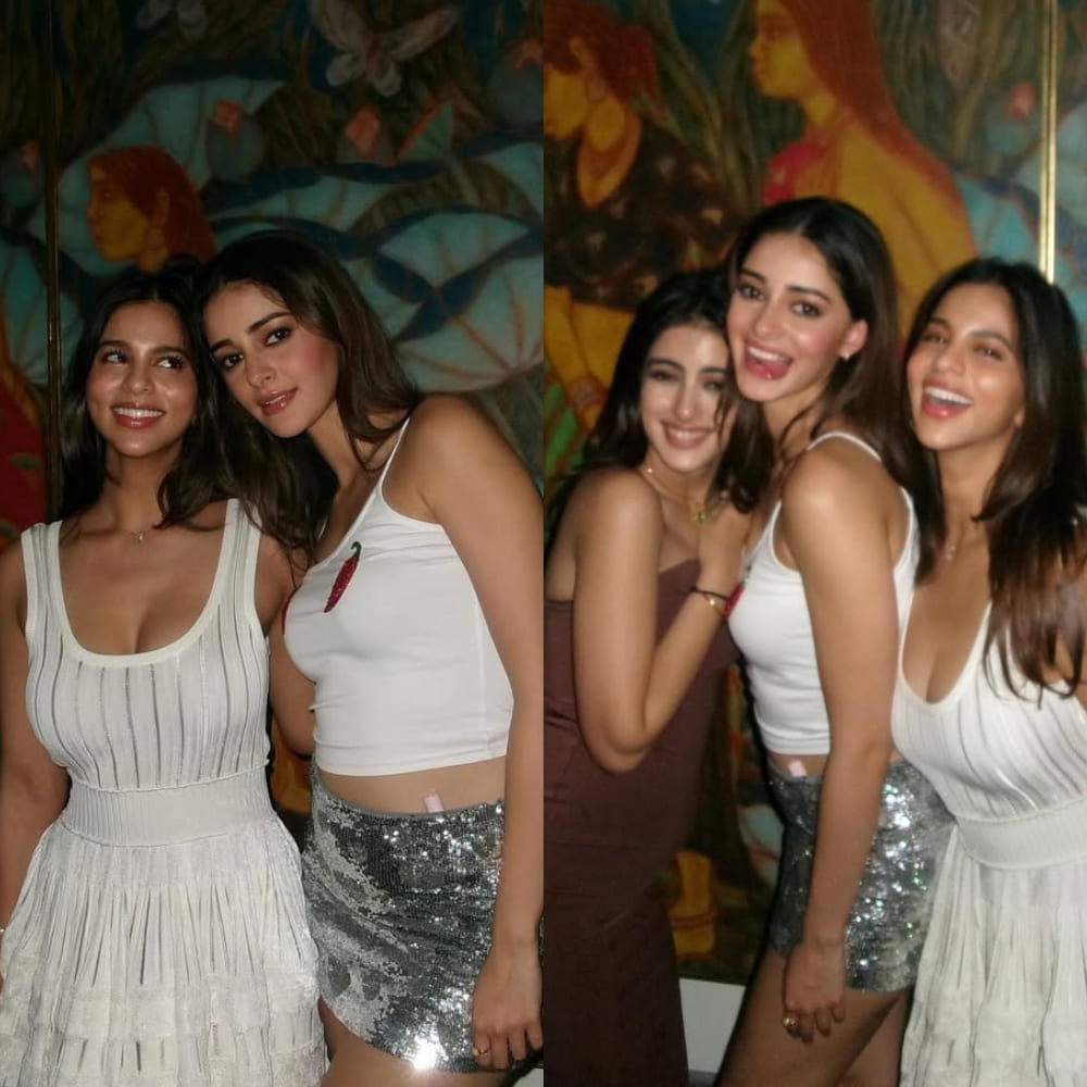 BFFs Ananya Panday, Suhana Khan, and Navya Nanda are the awesome threesome serving majo... BFFs Ananya Panday, Suhana Khan, and Navya Nanda are the awesome threesome serving majo...