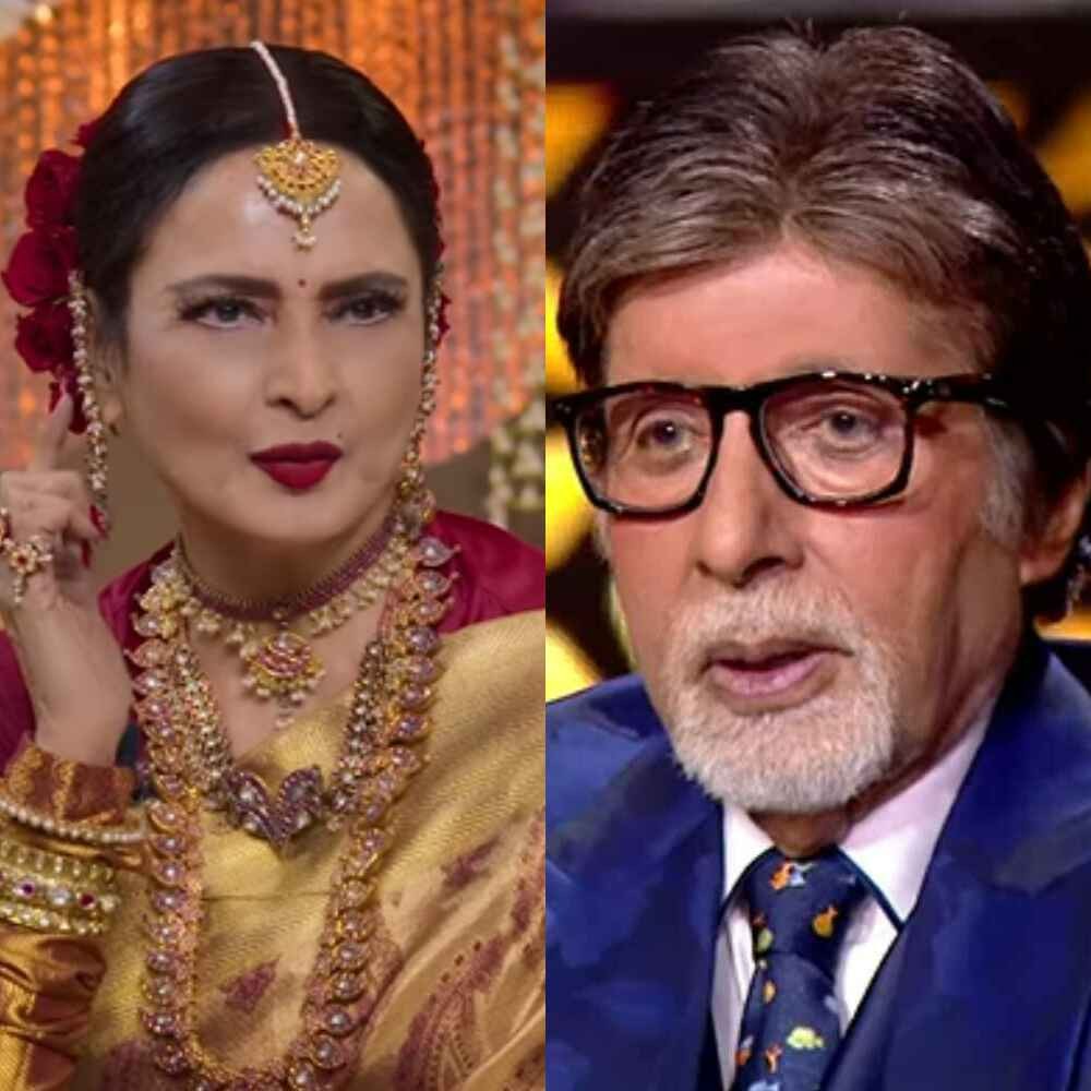 The Great Indian Kapil Show: Rekha recalls working with Amitabh Bachchan in O Sheronwal... The Great Indian Kapil Show: Rekha recalls working with Amitabh Bachchan in O Sheronwal...