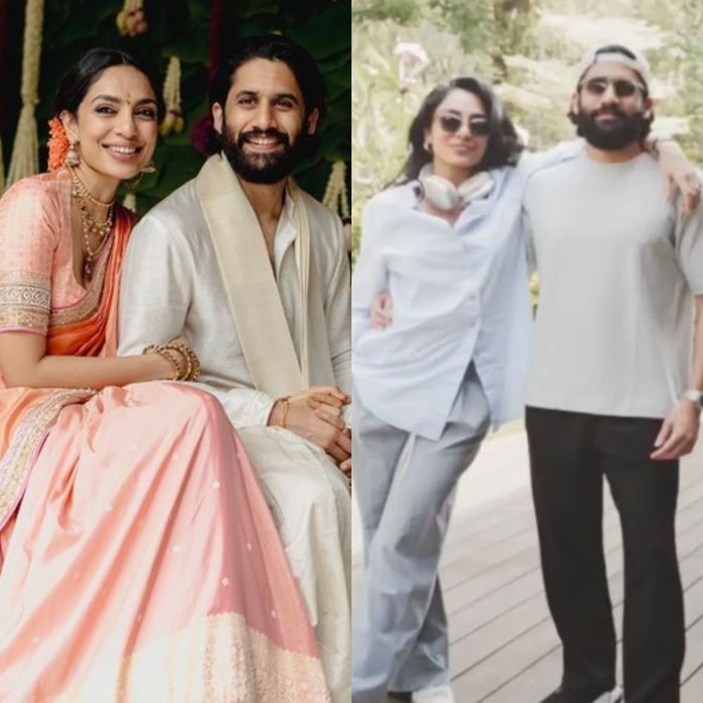 UNSEEN PHOTOS: Naga Chaitanya and Sobhita Dhulipala clicked holding hands during their...  UNSEEN PHOTOS: Naga Chaitanya and Sobhita Dhulipala clicked holding hands during their...