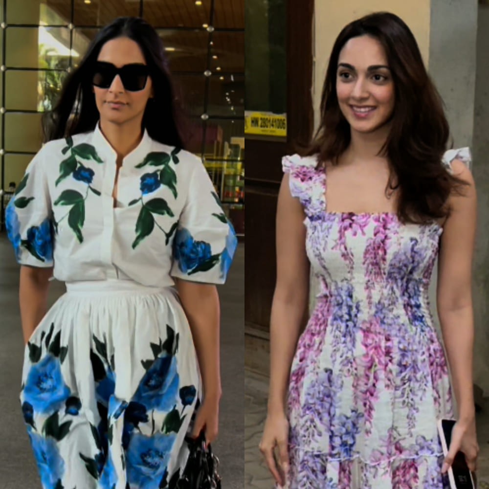 Sonam Kapoor in shirt-skirt and Kiara Advani in maxi dress is the floral freshness your... Sonam Kapoor in shirt-skirt and Kiara Advani in maxi dress is the floral freshness your...
