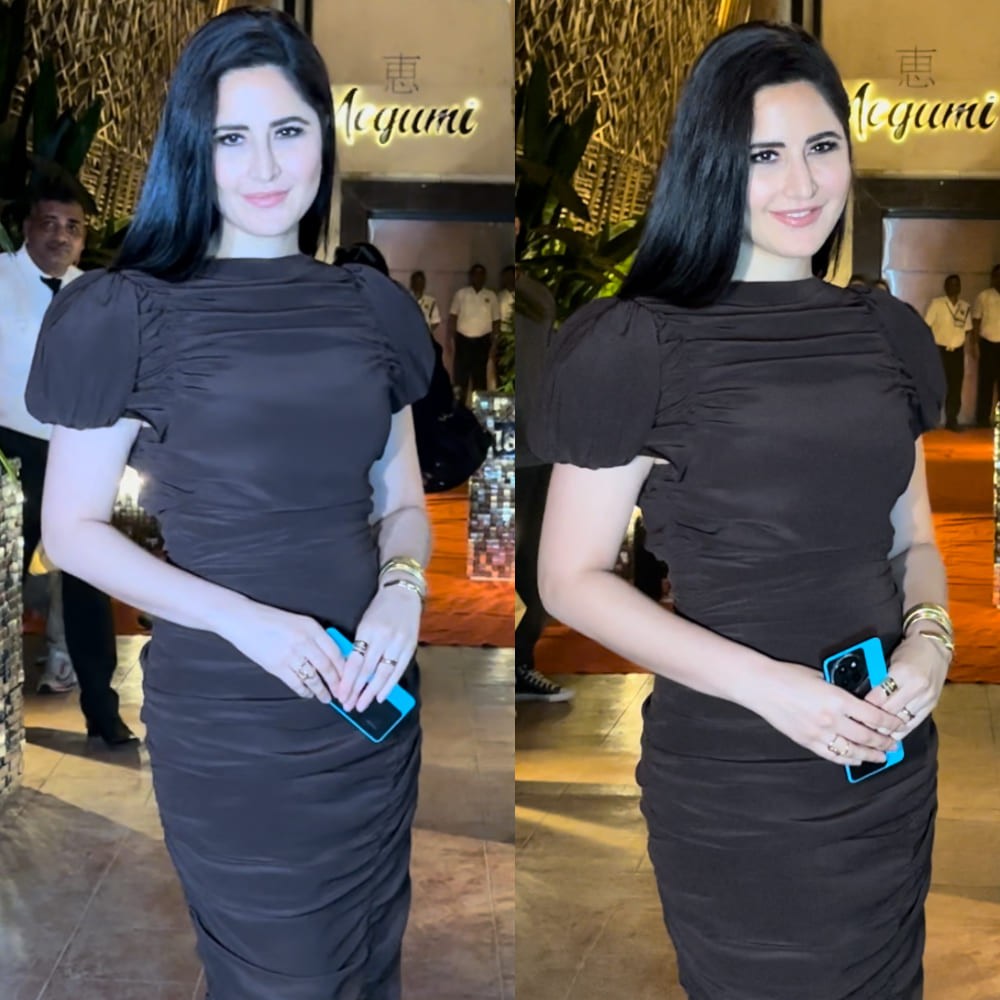 Katrina Kaif effortlessly slays the Color of the Year, Mocha Mousse, in a stunning ruch...