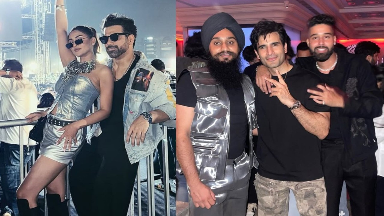 (PC: Respective actors' Instagram) Celebs at AP Dhillon's concert