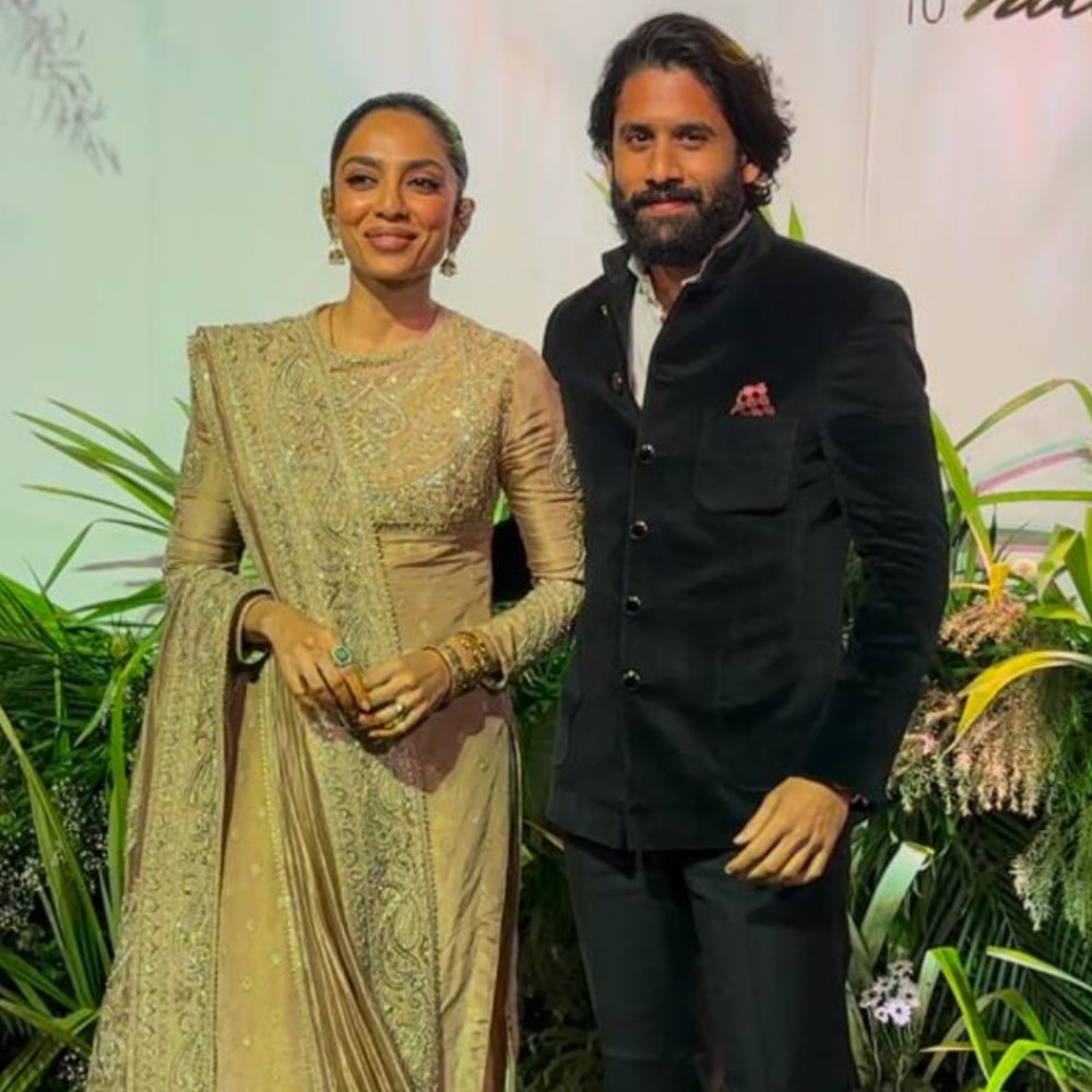 Sobhita Dhulipala exudes royalty in custom kurta with Hyderabadi Khada dupatta at a wed... Sobhita Dhulipala exudes royalty in custom kurta with Hyderabadi Khada dupatta at a wed...