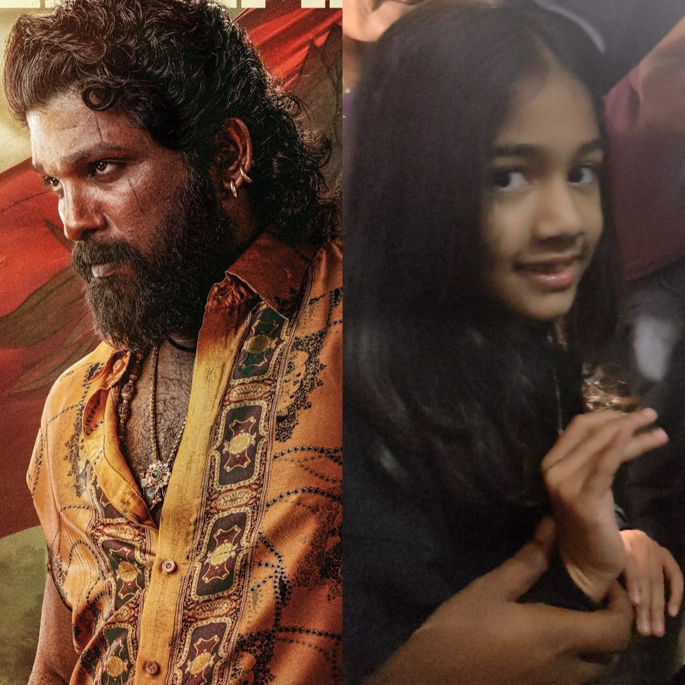 Watch: Allu Arjun’s daughter Arha gets security as she arrives at a theater to watch Pu... Watch: Allu Arjun’s daughter Arha gets security as she arrives at a theater to watch Pu...